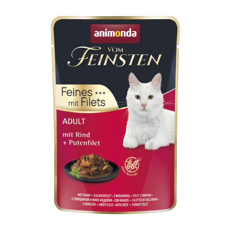 animonda Vom Feinsten - Pouch - Adult - Feines mit Filets