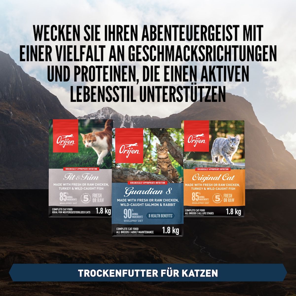 Orijen Cat Guardian 8 | 2 x 4,5 kg