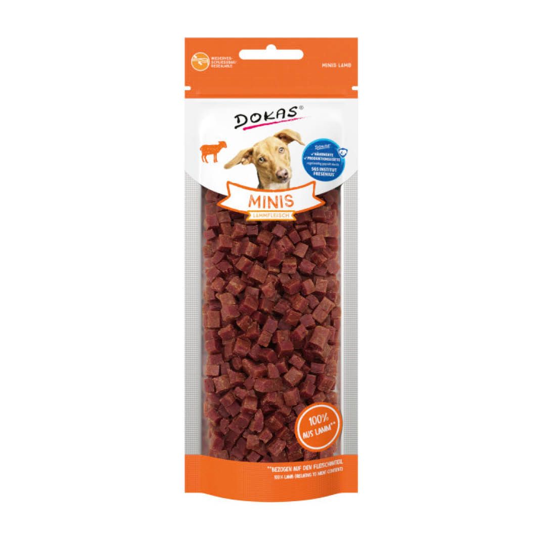 Dokas Minis Lammfleisch | 9 x 70 g