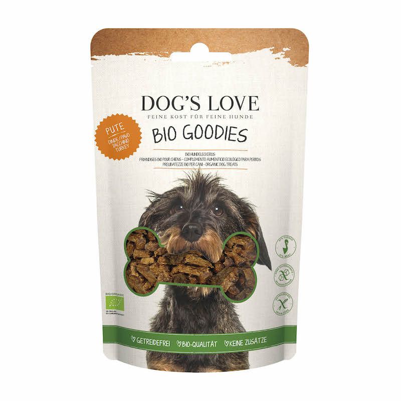 DOG'S LOVE GOODIES BIO Pute | 6 x 150 g