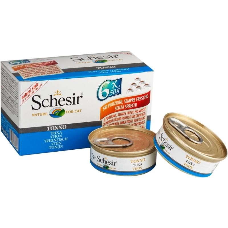 Schesir Cat Natural Thunfisch | 48 x 50 g