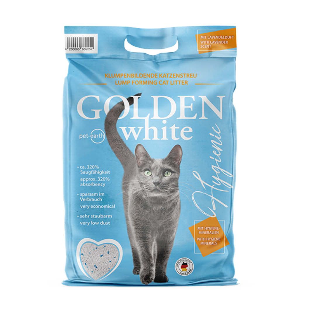 Golden White mit Lavendelduft | 2 x 14 kg