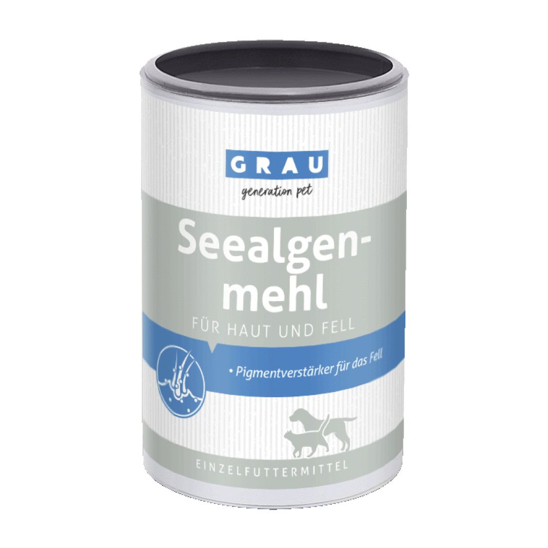 Grau Hund & Katze Seealgenmehl | 200 g