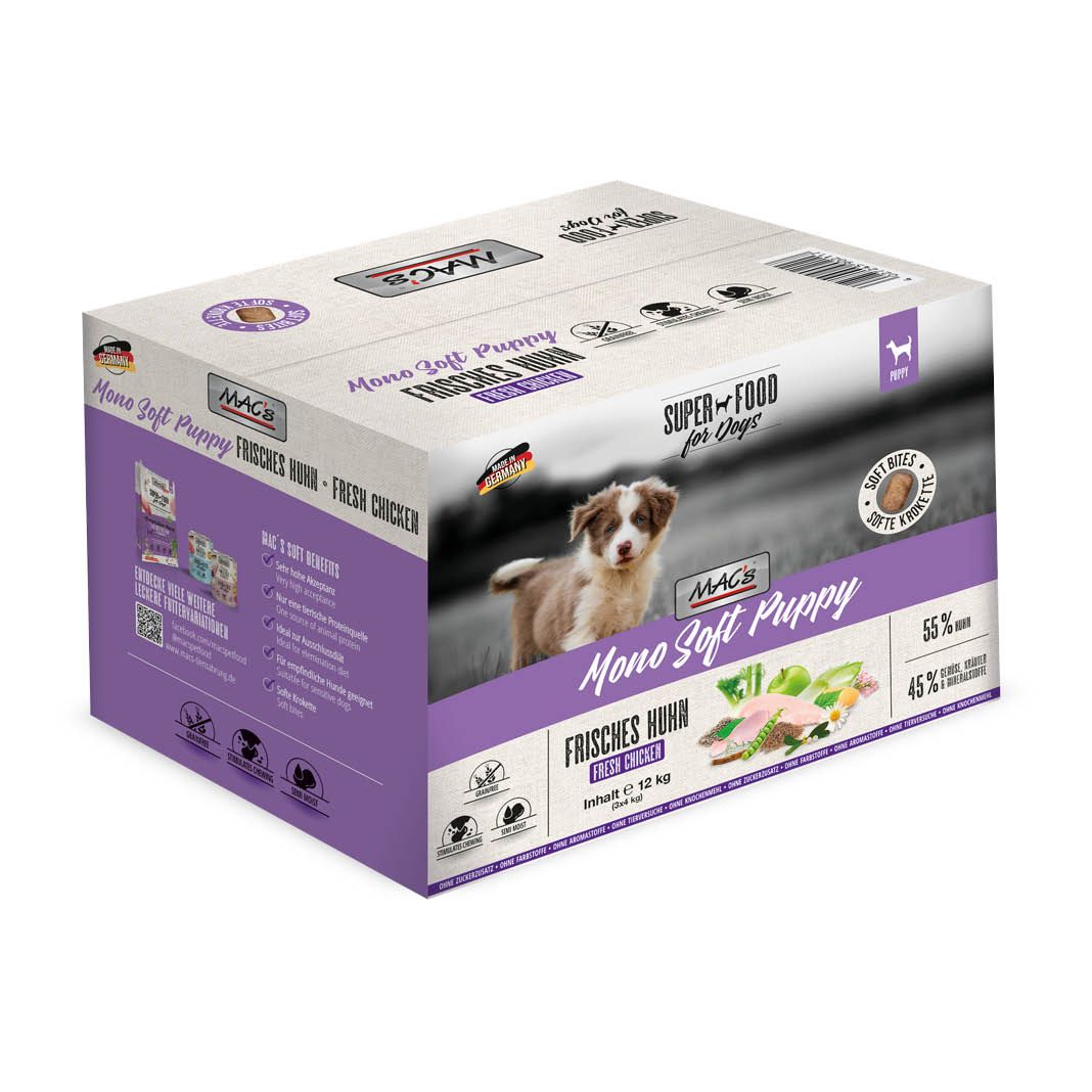 MAC's - Dog - Mono Soft Puppy - Frisches Huhn