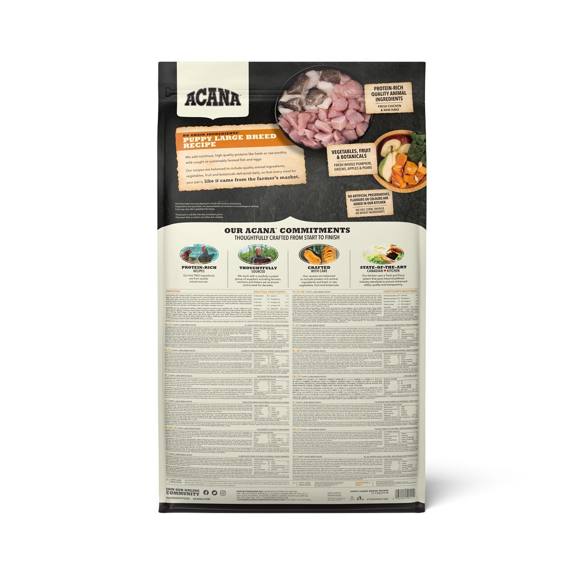 Acana Dog Puppy Large Breed Recipe | 2 x 11,4 kg