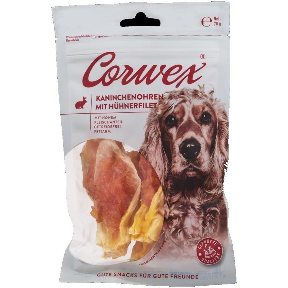 Corwex Kaninchenohren mit Hühnerfilet