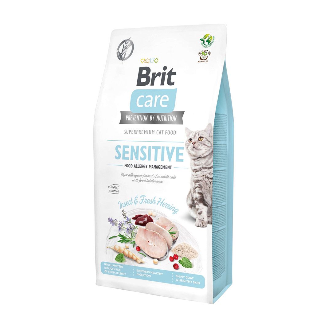 Brit Care - Cat - Getreidefrei - Sensitiv - Futterallergien Management | 7 kg
