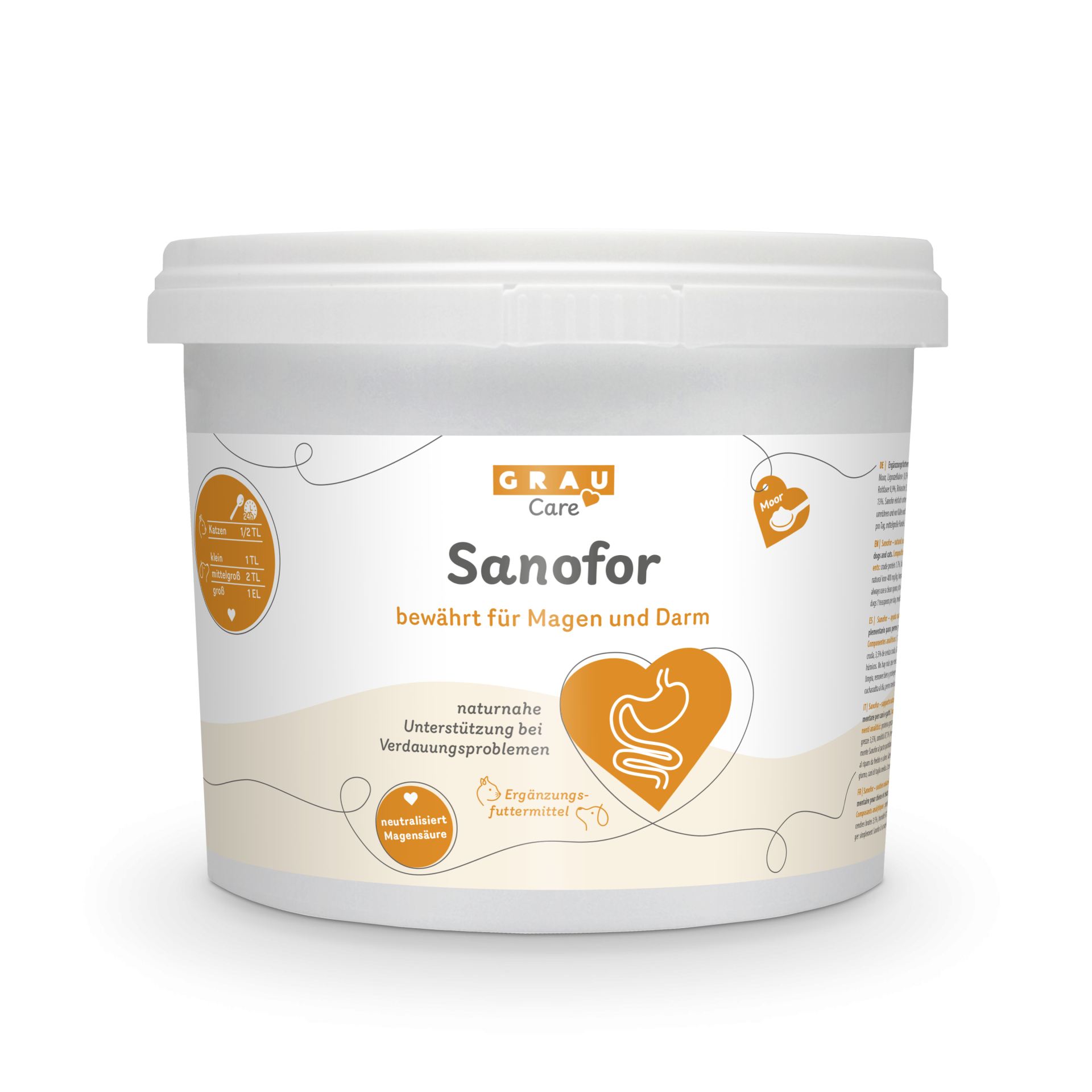 Grau Hund & Katze Sanofor | 5 kg