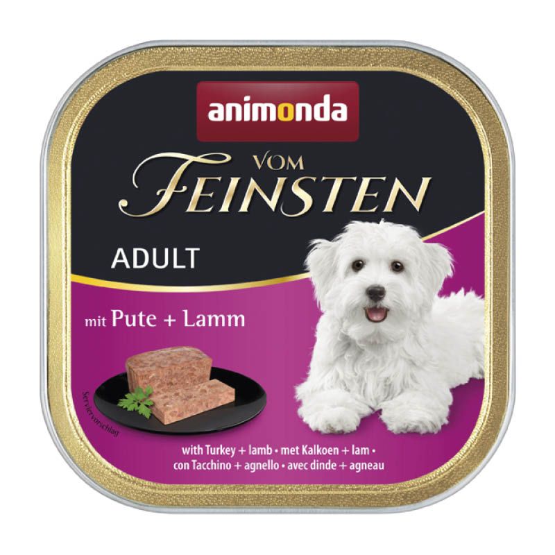 animonda Vom Feinsten - Schale - Adult - mit Geflügel + Kalb | 22 x 150 g