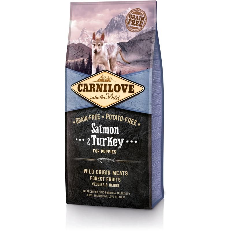 Carnilove Dog Welpe - Lachs & Truthahn | 12 kg