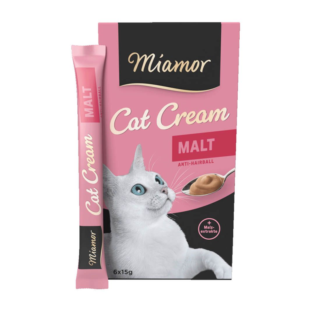 Miamor Cat Snack Malt Cream | 6 x 15 g