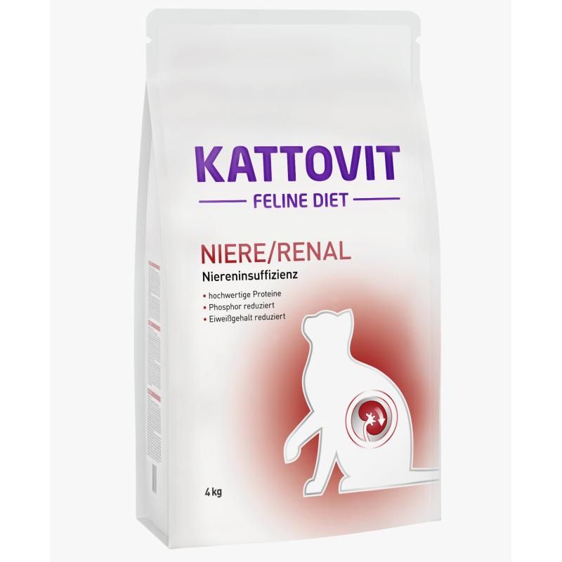 Kattovit Feline Diet Niere/Renal | 4 kg