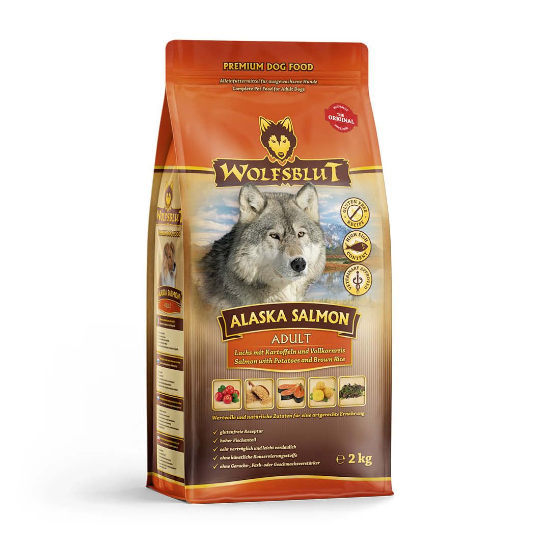 Wolfsblut Alaska Salmon Adult - Lachs mit Kartoffel | 2 kg