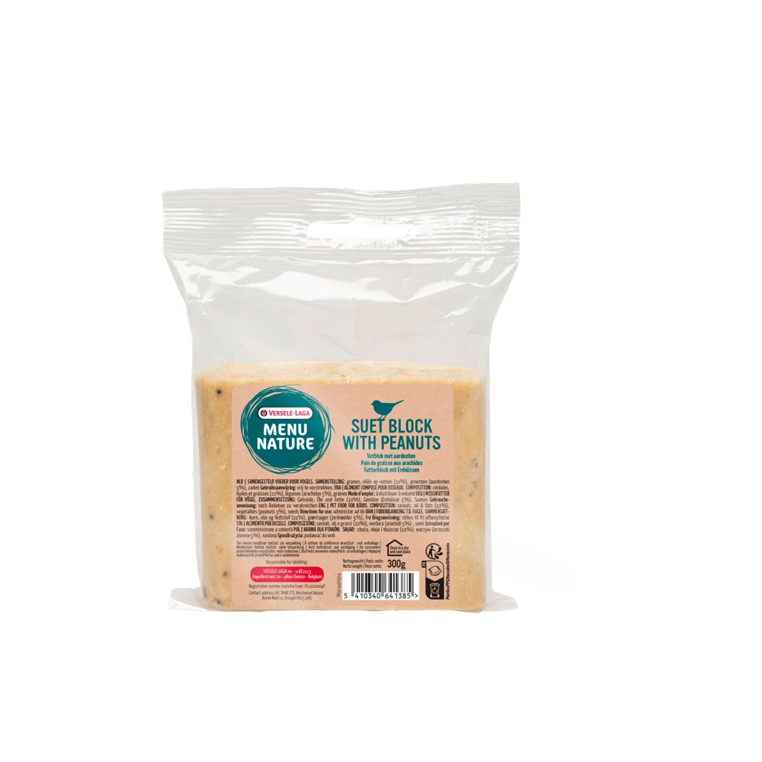 Versele Laga Menu Nature Futterblock mit Erdnüssen | 300 g