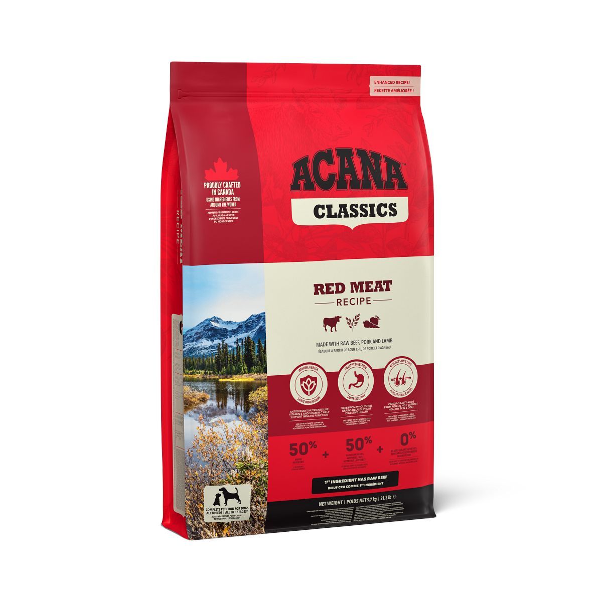 Acana Dog Classics Red Meat Recipe | 2 x 9,7 kg
