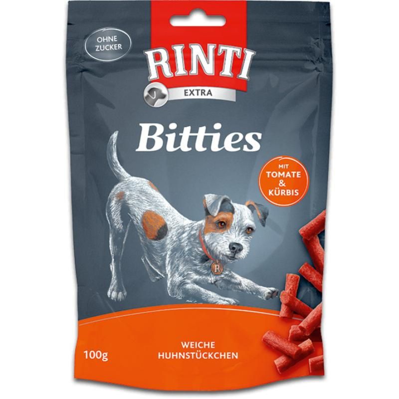 Rinti Extra Bitties mit Tomate und Kürbis | 100 g