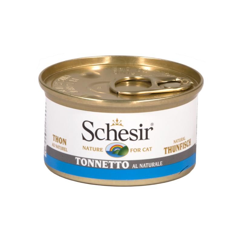 Schesir Cat Natural Thunfisch | 12 x 85 g