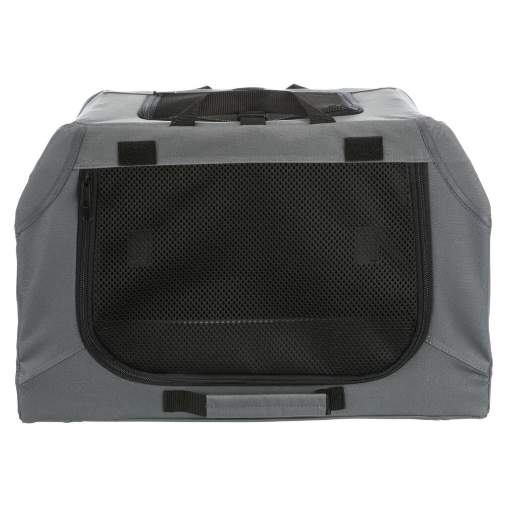 TRIXIE Hundebox Easy, grau | XS–S: 50 x 33 x 36 cm