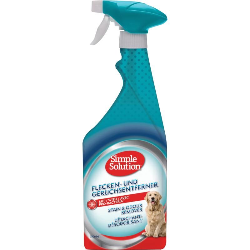 Simple Solution Flecken und Geruchsentferner Hund | 750 ml