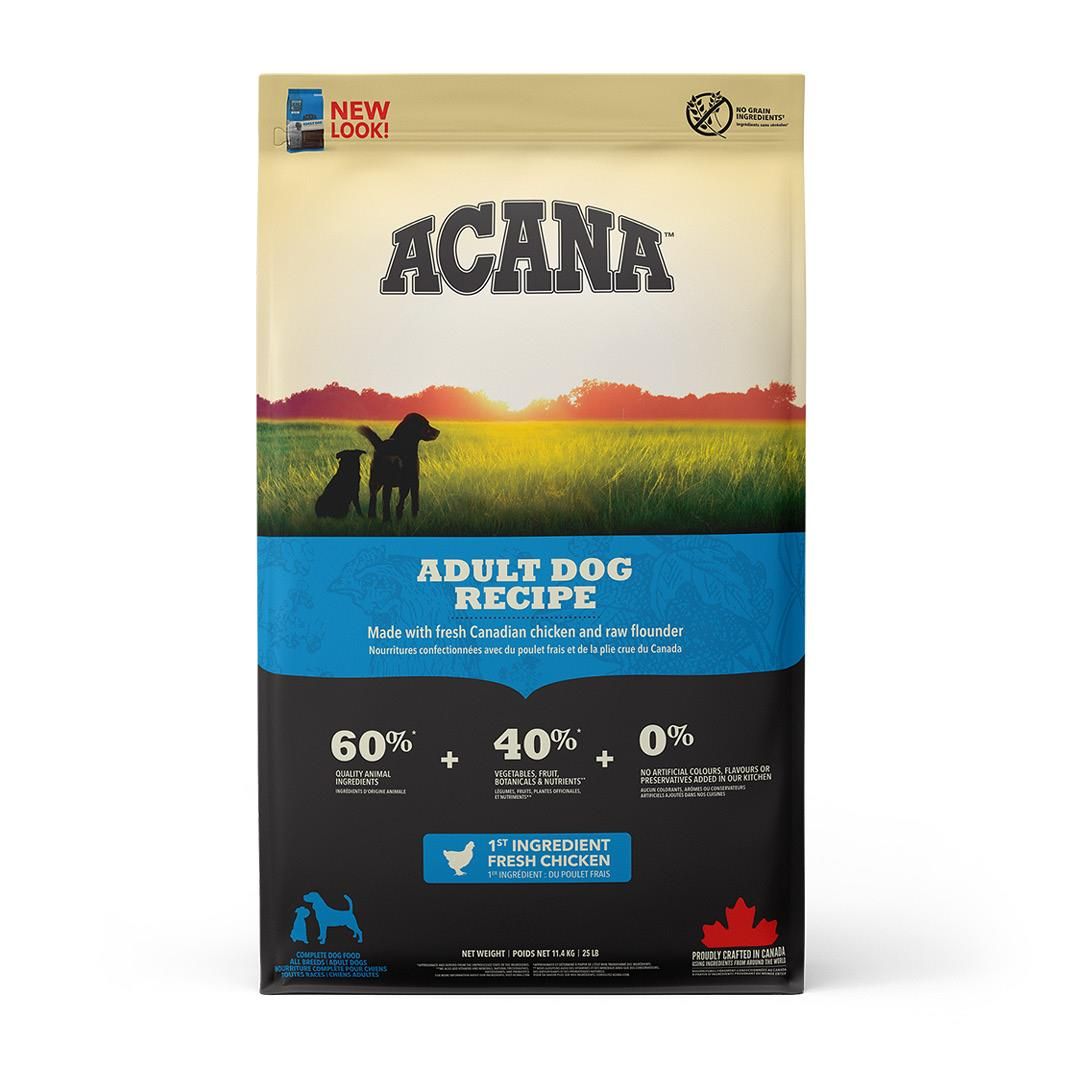 Acana Adult Dog Recipe | 2 x 11,4 kg