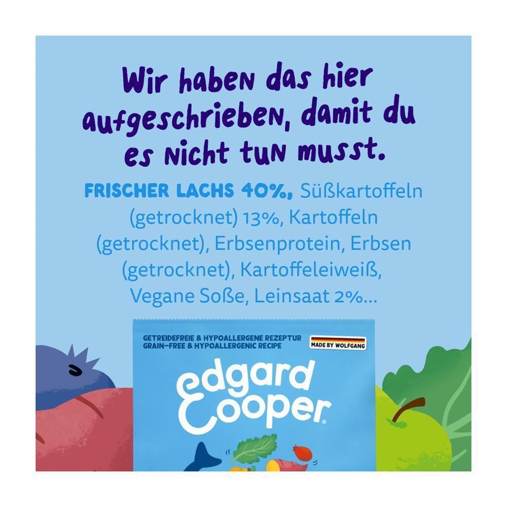 Edgard & Cooper Adult - Frischer Lachs (Medium) | 2,5 kg