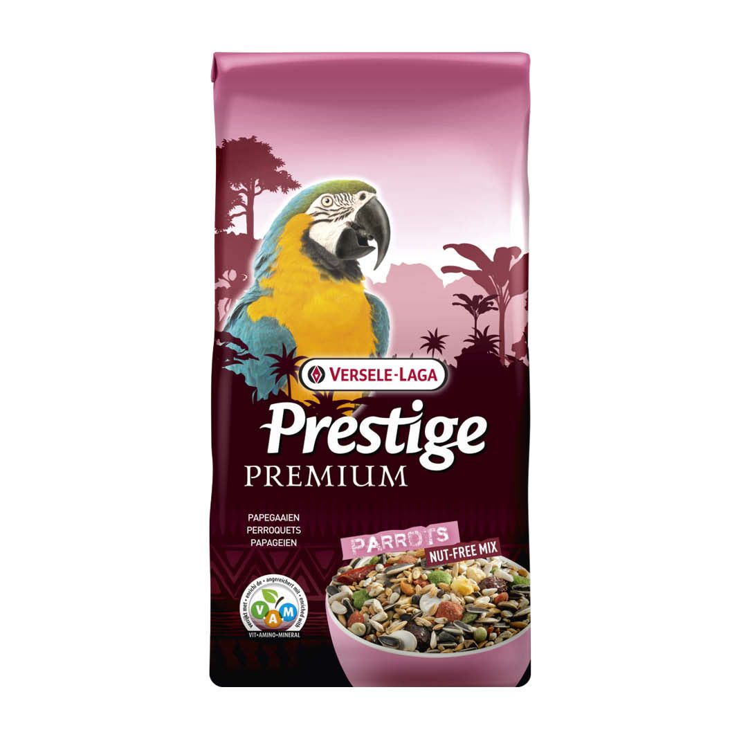 Versele Laga Prestige Premium Papageien Mischung ohne Nüsse | 15 kg