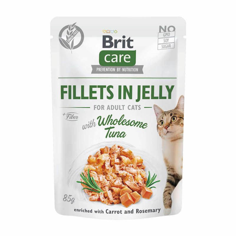 Brit Care - Cat - Filets in Gelee - Thunfisch | 24 x 85 g