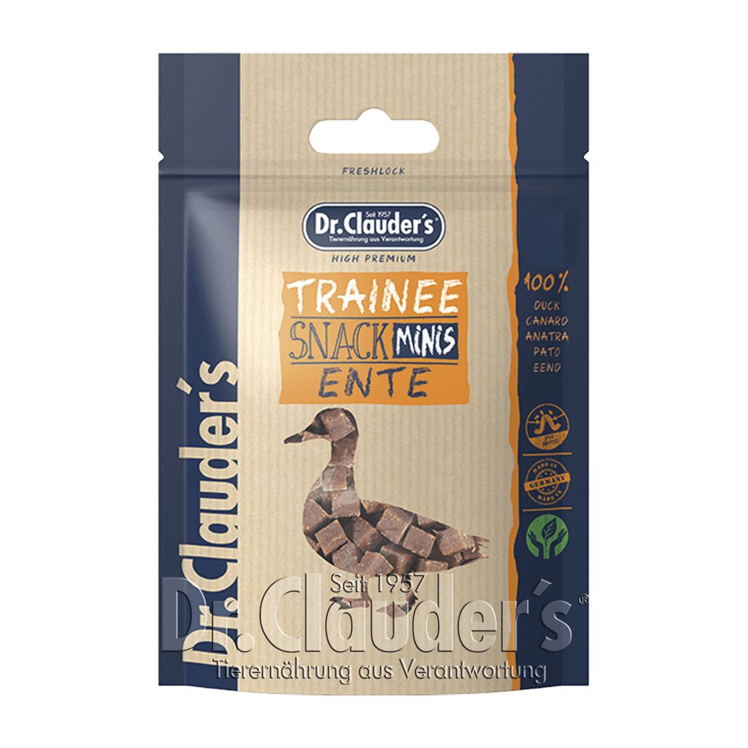 Dr. Clauder's Mini Trainee Snack Ente | 10 x 50 g