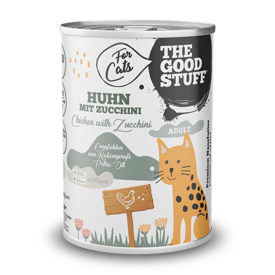 THE GOODSTUFF Huhn mit Zucchini (Adult) | 6 x 400 g