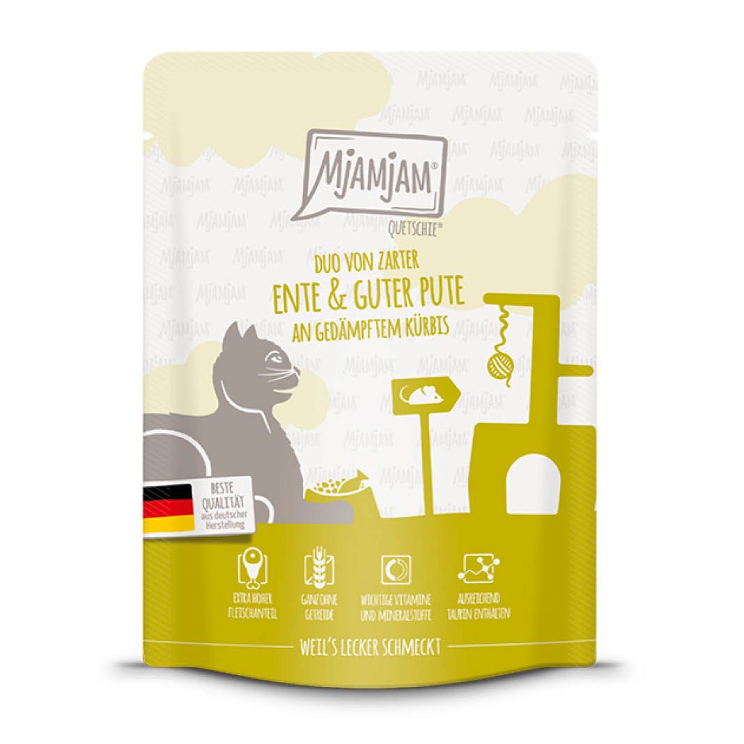 MjAMjAM Cat - Leckere Mahlzeiten - Quetschies