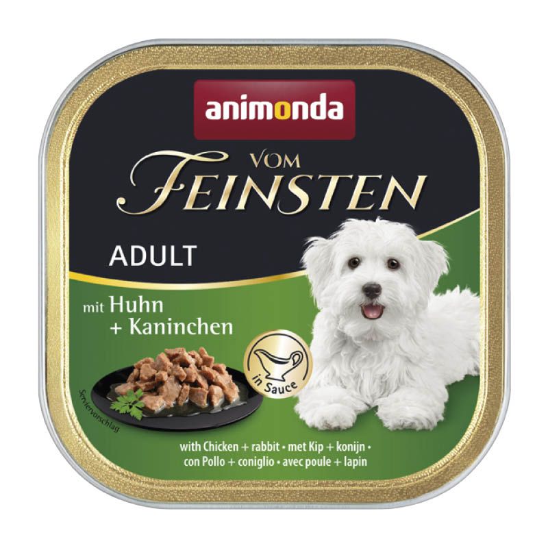 animonda Vom Feinsten - Schale - Adult - in Sauce - mit Pute + Ente in Sauce | 22 x 150 g