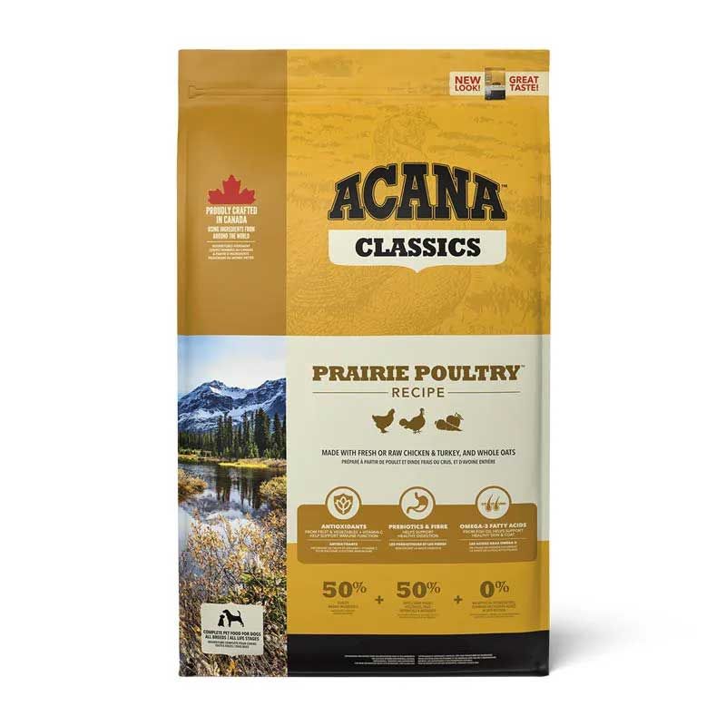 Acana Dog Classics Prairie Poultry Recipe