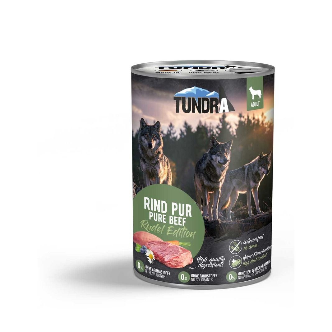 Tundra Dog Rind Pur | 6 x 400 g