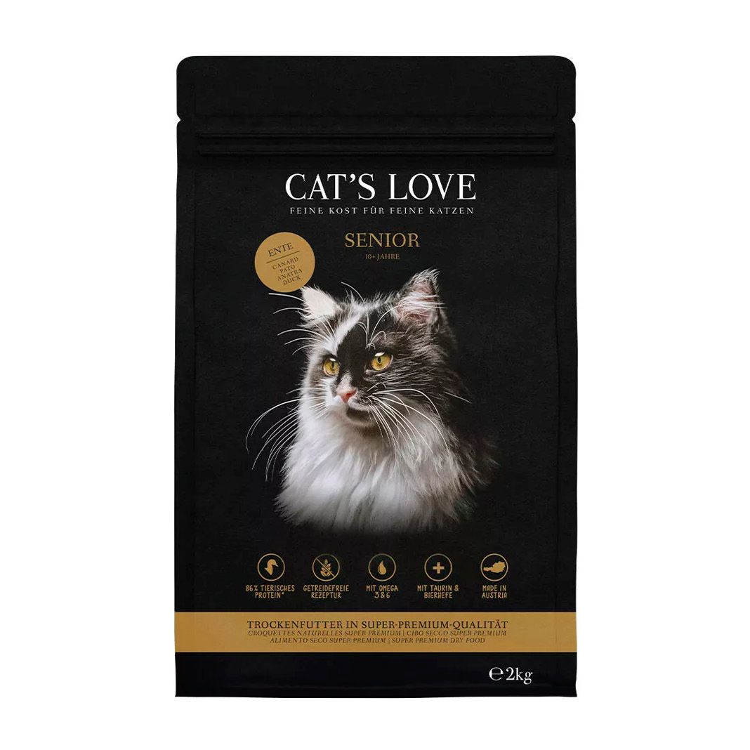 CAT'S LOVE TROCKEN SENIOR Ente