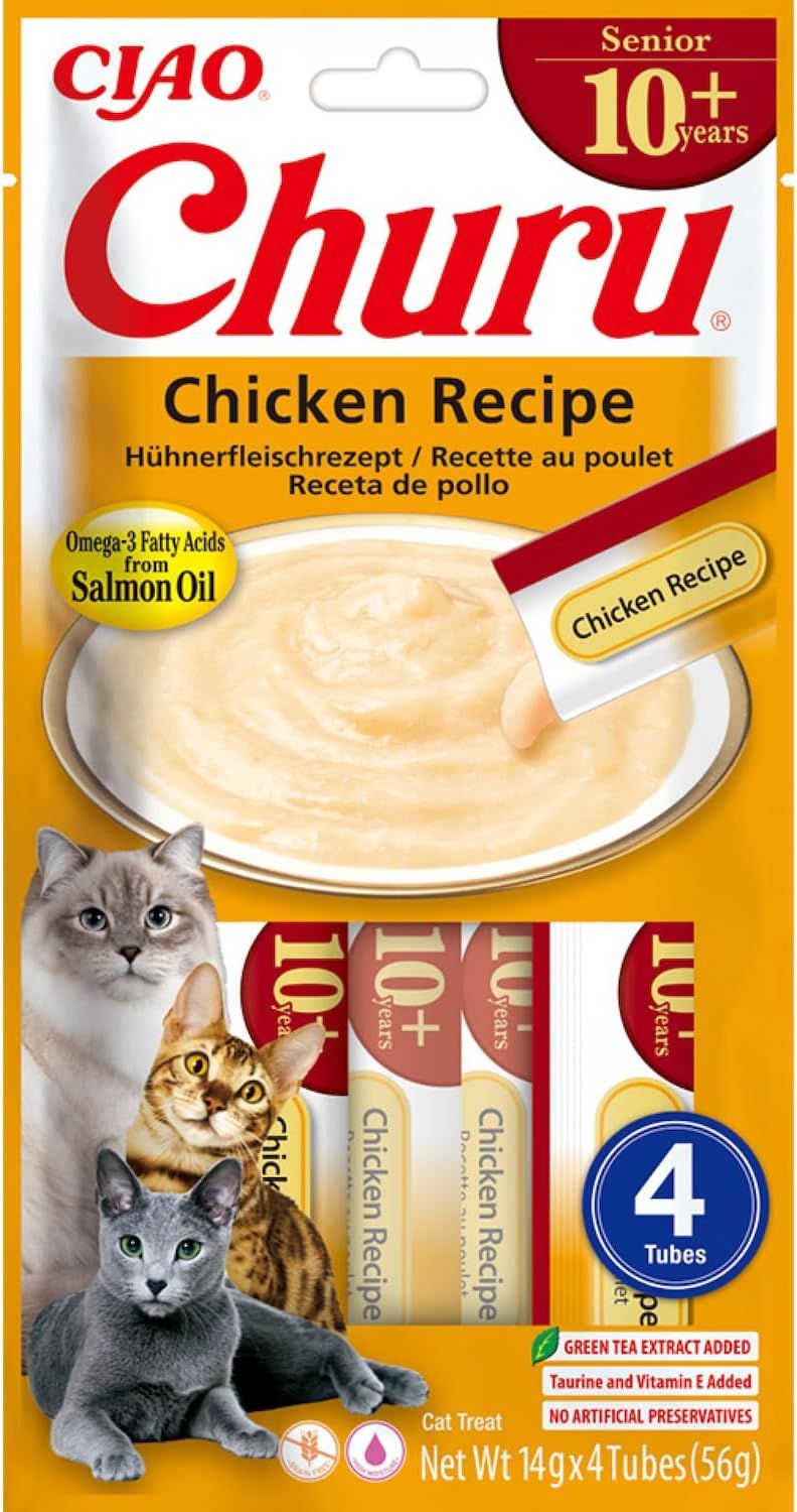INABA Cat Churu Functional Senior Huhn