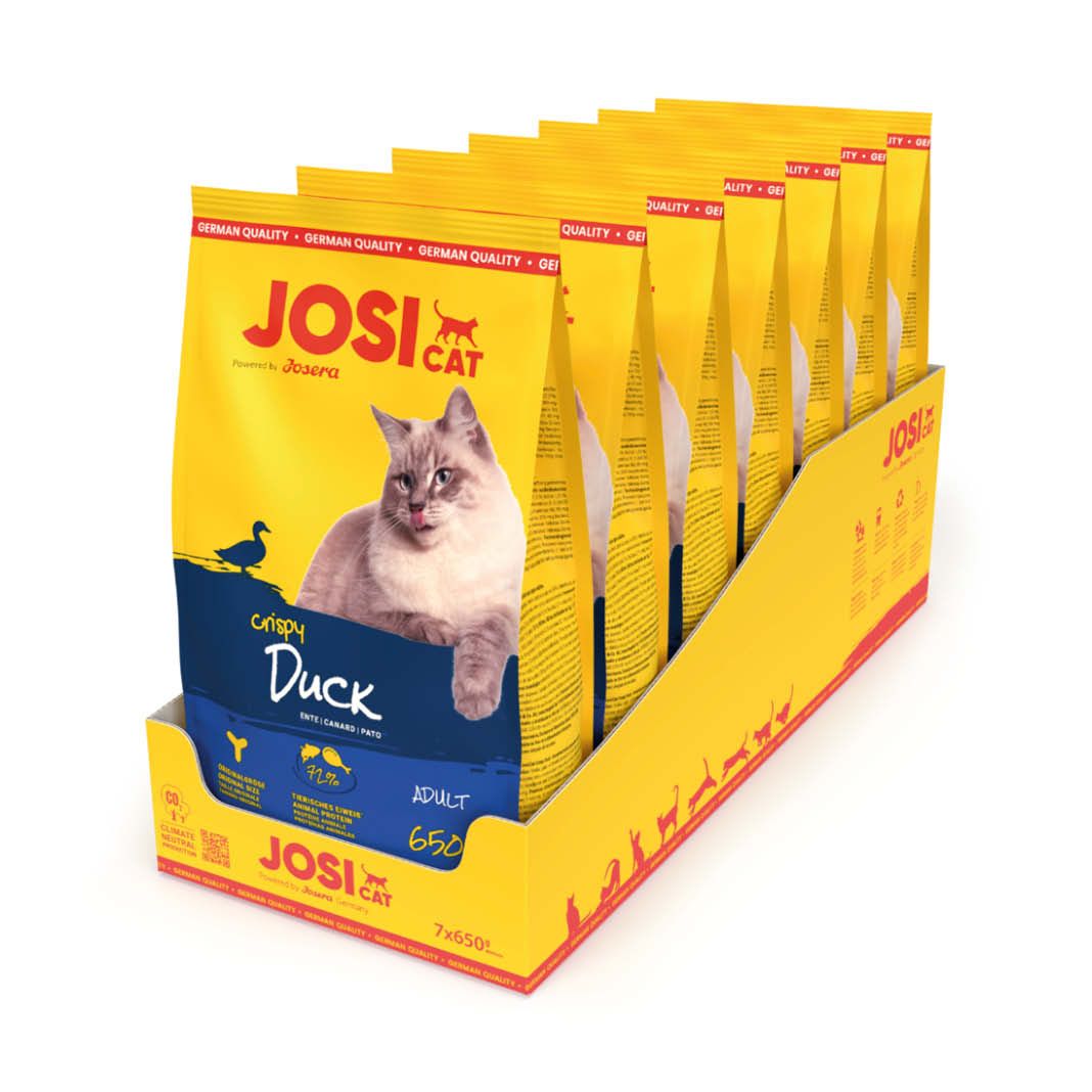Josera JosiCat Crispy Duck | 7 x 650 g