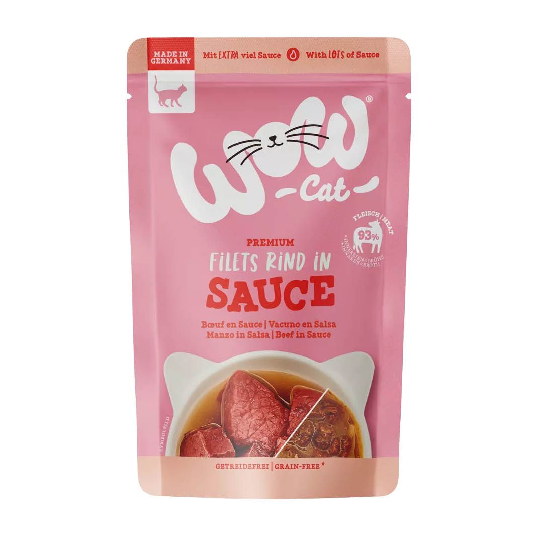 WOW CAT Saucen-Menü - Multipack | 6 x 85 g