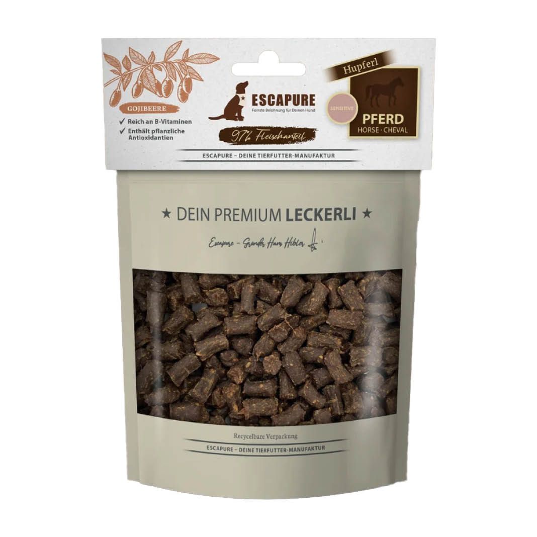 Escapure Hupferl Pferd mit Gojibeere