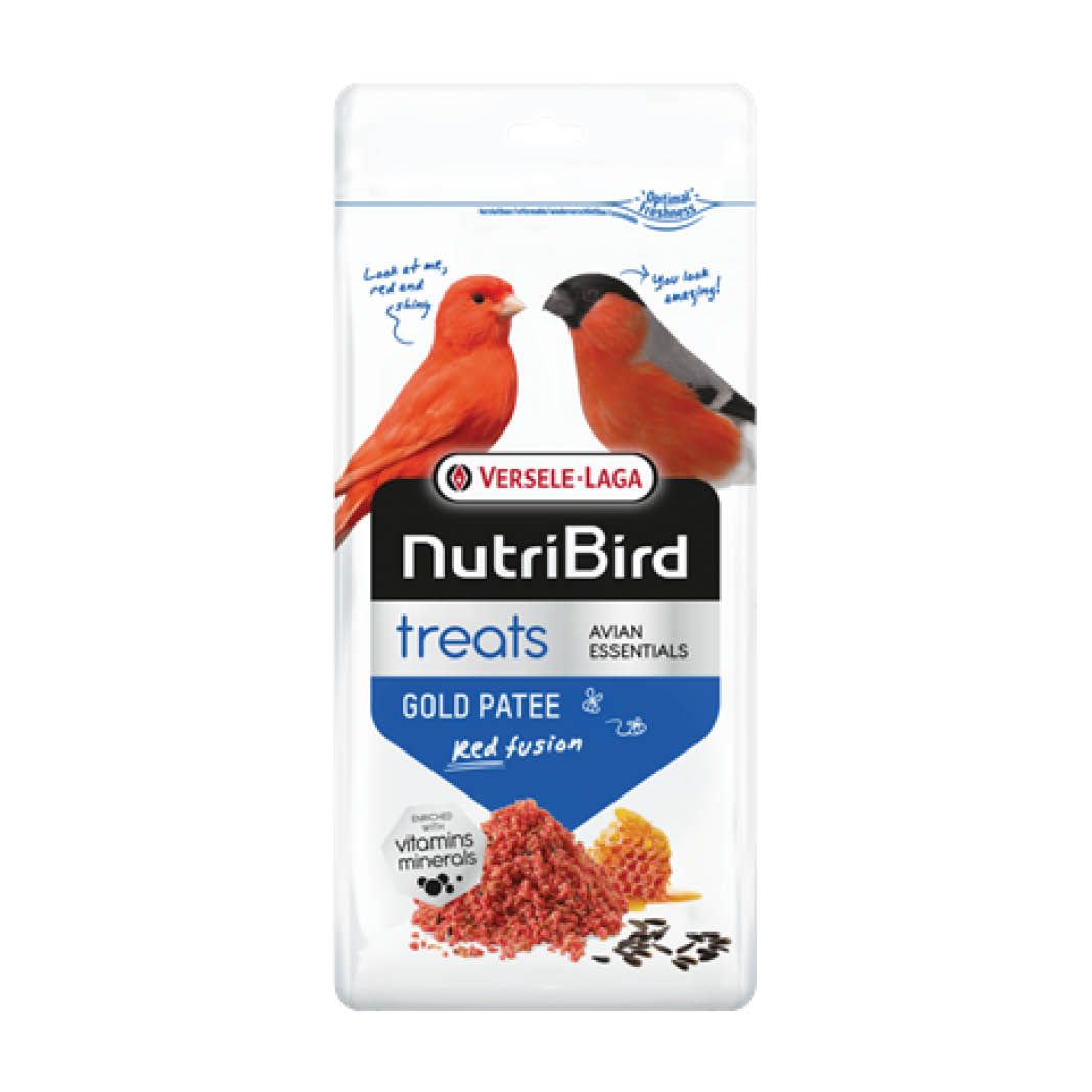 Versele Gold Laga Nutri Bird Treats Patee Red Fusion | 250 G