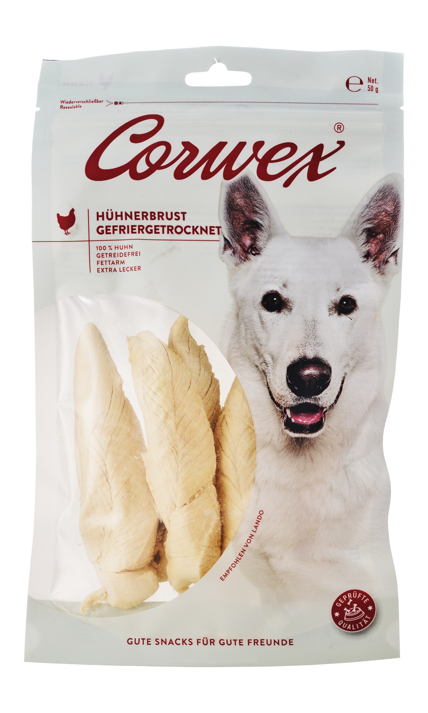 Corwex Hühnerbrust Gefriergetrocknet | 50 g