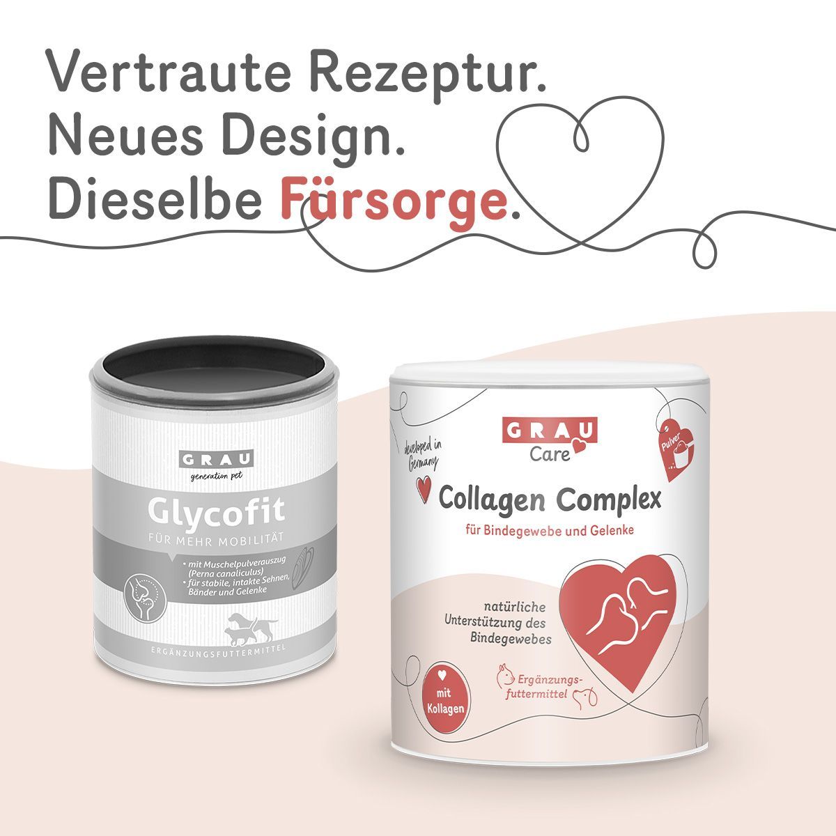 Grau Hund & Katze Glycofit | 200 g