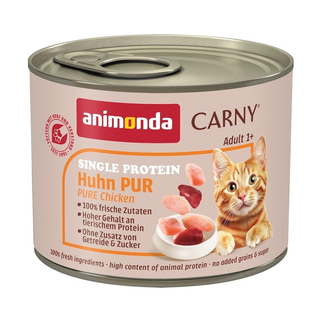 animonda Carny - Dose - Adult - Single Protein - Huhn pur | 6 x 400 g