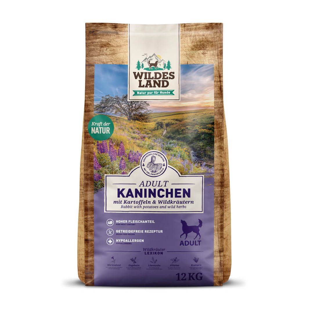 Wildes Land Classic Adult - Kaninchen mit Kartoffeln und Wildkräutern