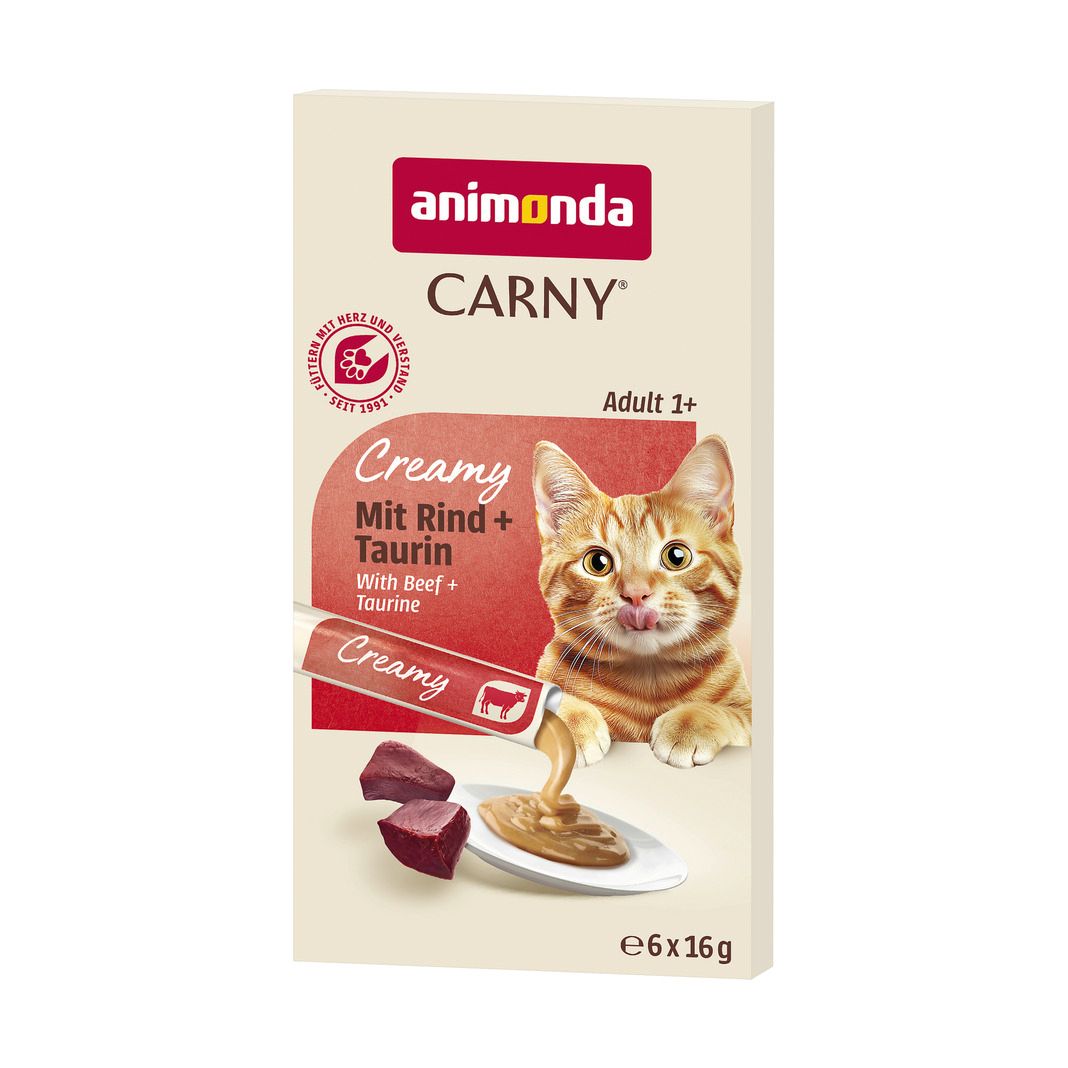 animonda Carny - Pouch - Adult - Creamy mit Rind + Taurin