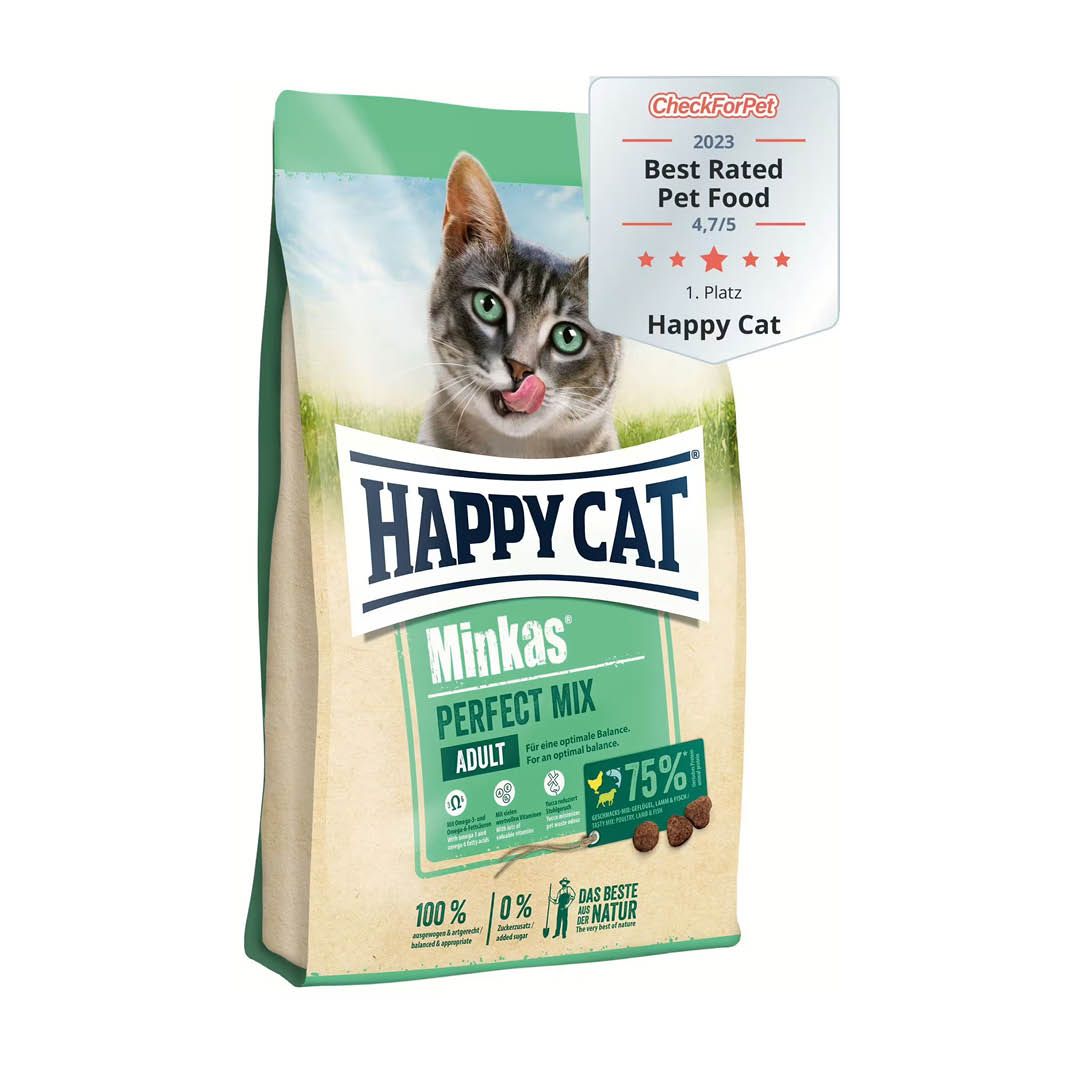 Happy Cat Minkas Perfect Mix Geflügel, Fisch & Lamm | 500 g