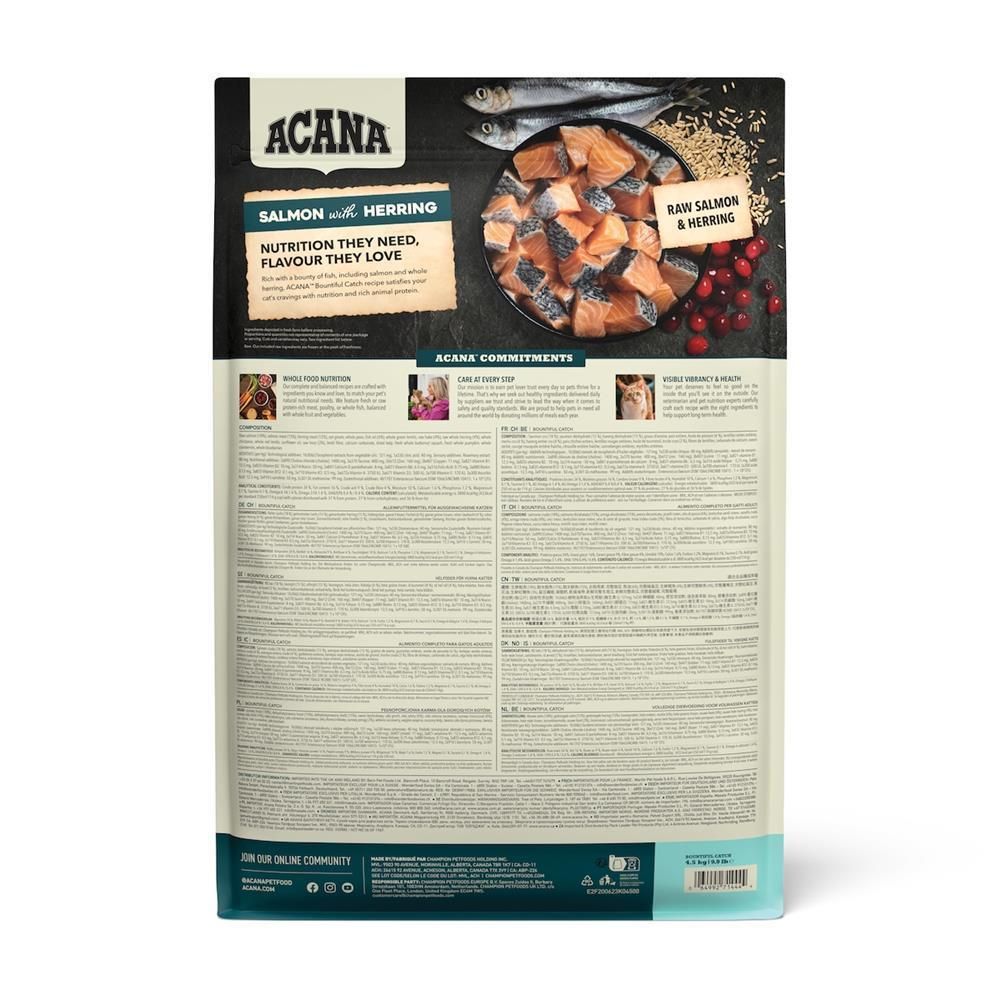 Acana Cat Bountiful Catch | 2 x 4,5 kg