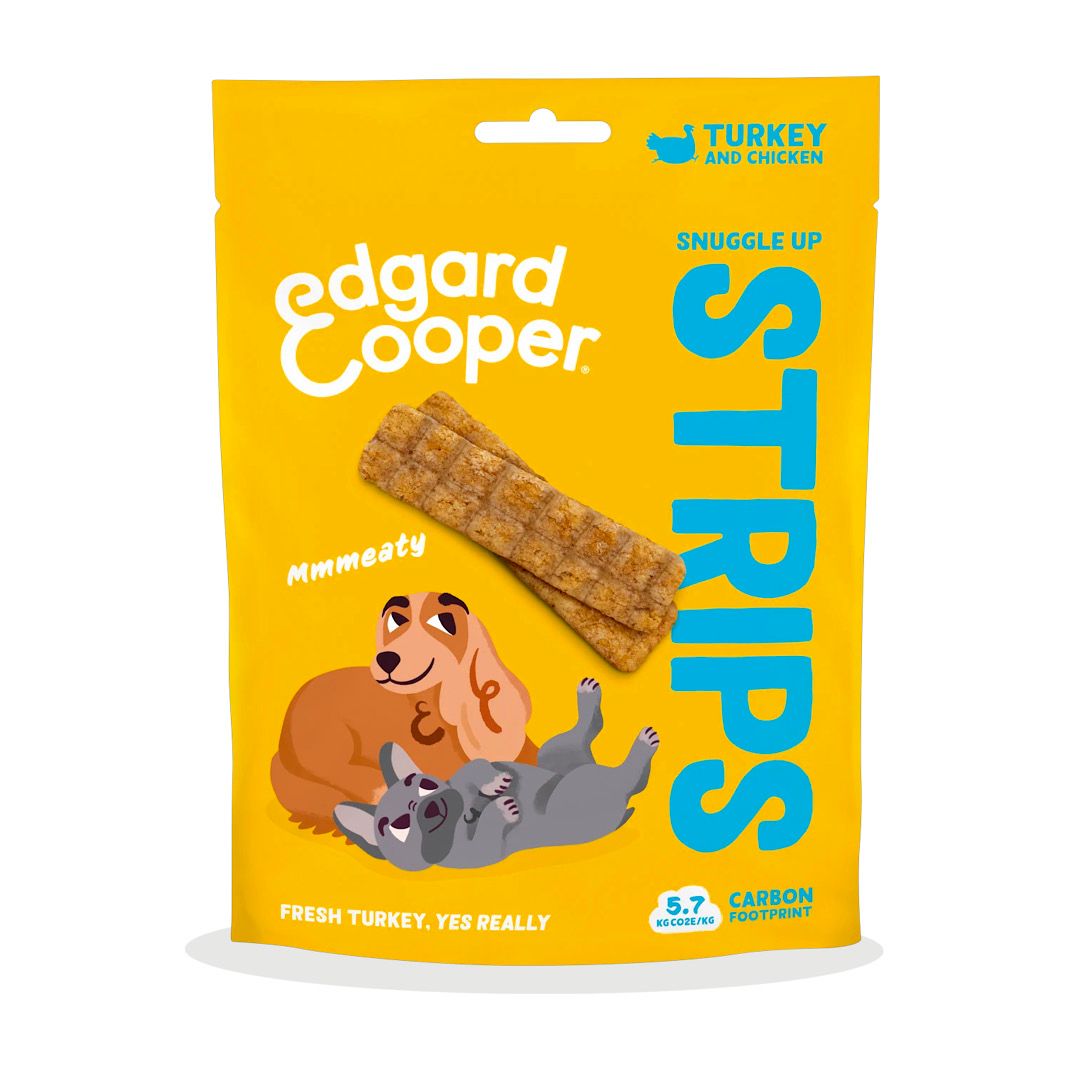 Edgard & Cooper Strips Truthahn und Huhn | 75 g