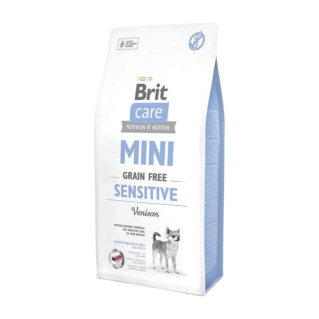 Brit Care Dog Mini - Getreidefrei Sensitiv - Hirsch | 2 kg | 2 kg |  britcd0010