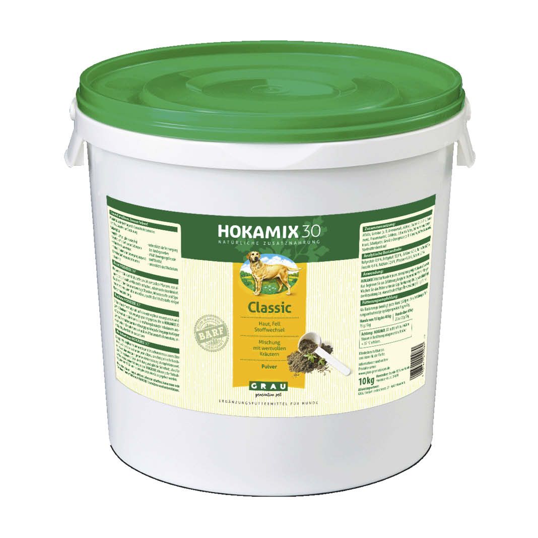 Grau Hund Hokamix30 Classic Pulver