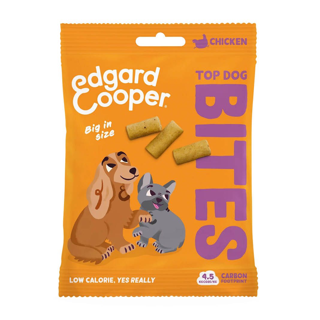 Edgard & Cooper Bites Huhn large | 15 x 50 g